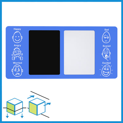Chalkboard and Mirror Emotion Panel