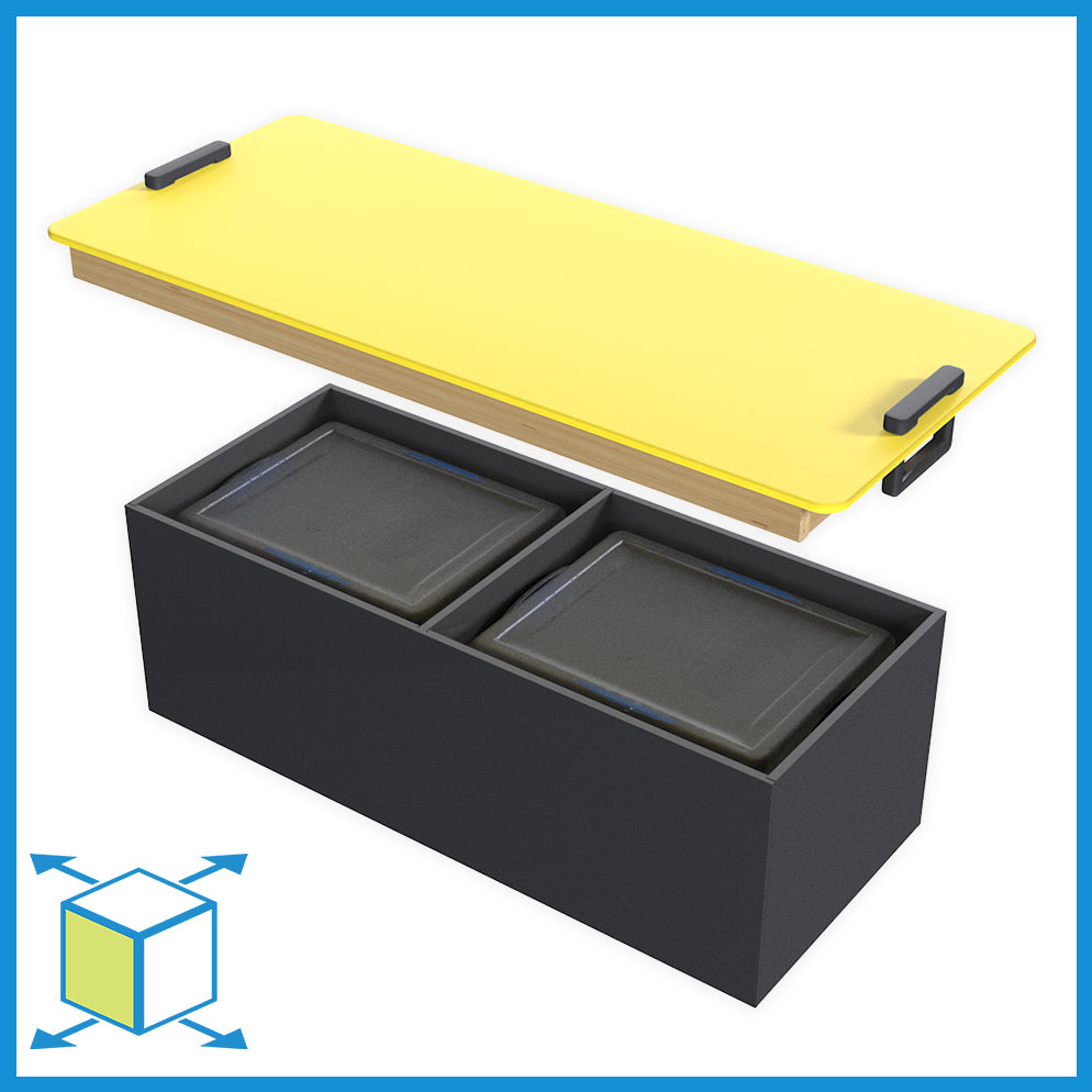 HDPE Storage Bench
