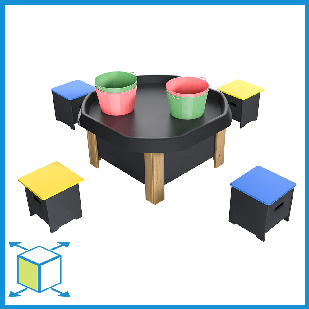 Tuff Tray Storage Table