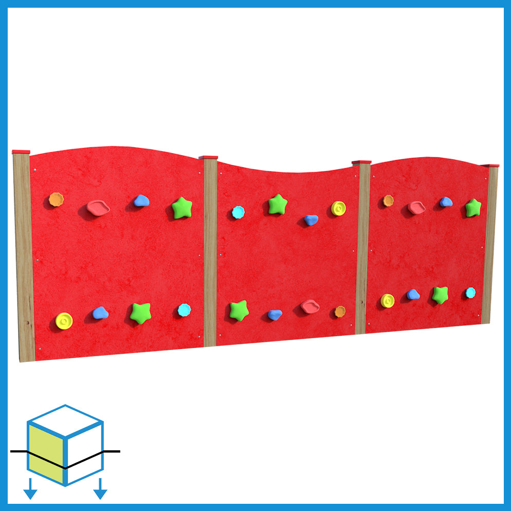 Infant HDPE Wave Traverse Wall