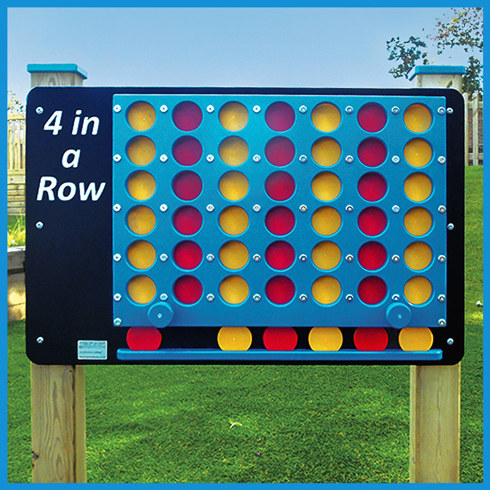 4 in a Row Play Panel - Playground Equipment Supplies