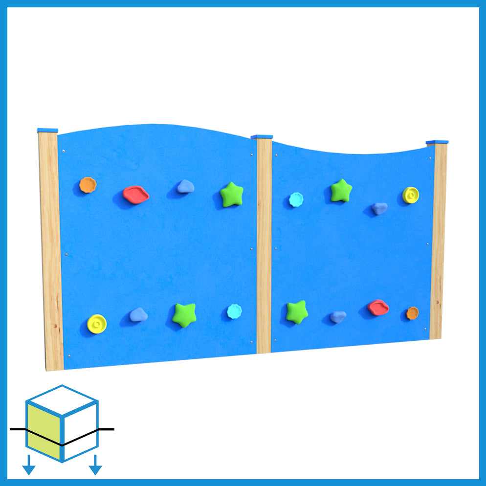 Infant HDPE Wave Traverse Wall