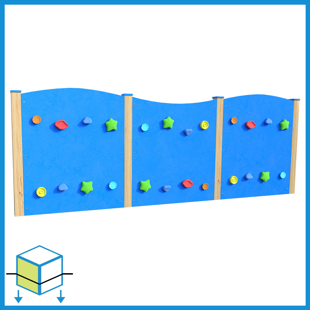 Infant HDPE Wave Traverse Wall