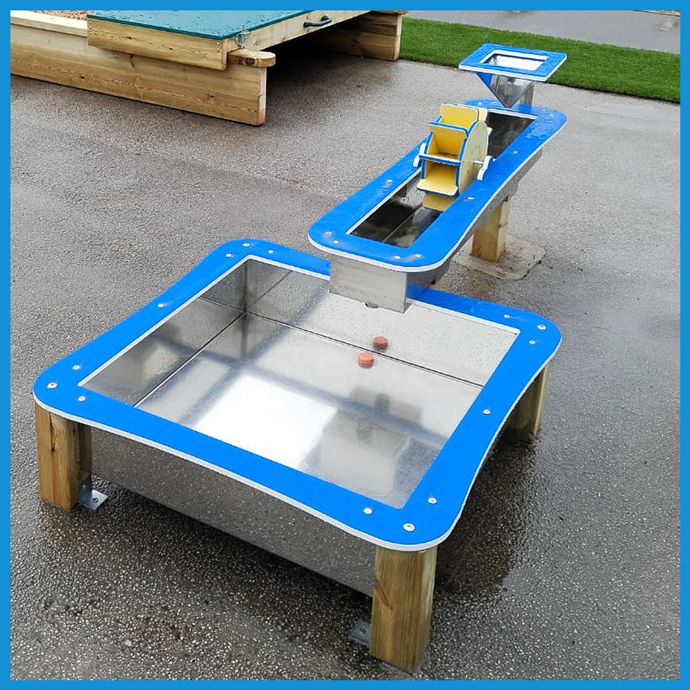 Double Splish Splash Water Trough - Playground Equipment Supplies