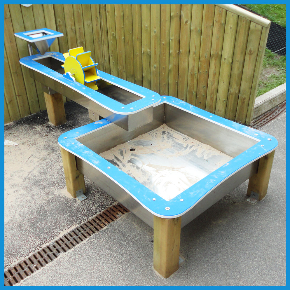 Double Splish Splash Water Trough - Playground Equipment Supplies