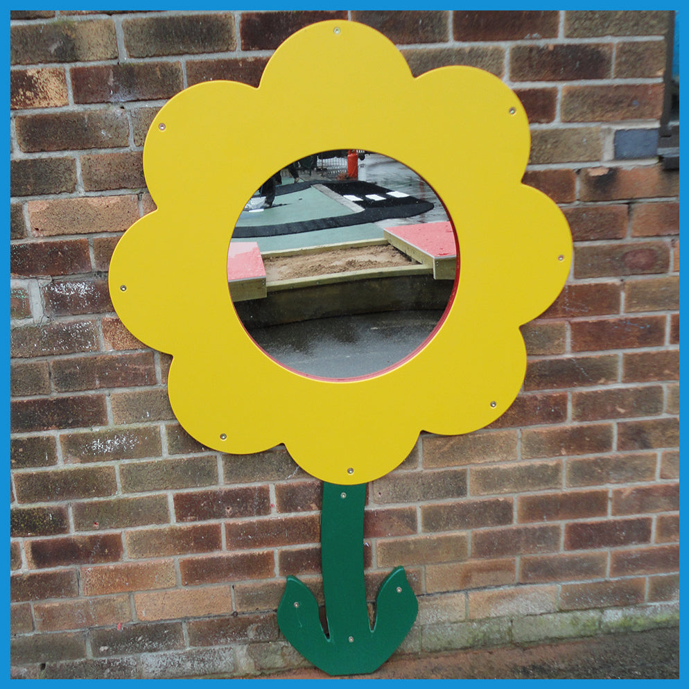 Flat Flower Mirror - Playground Equipment Supplies