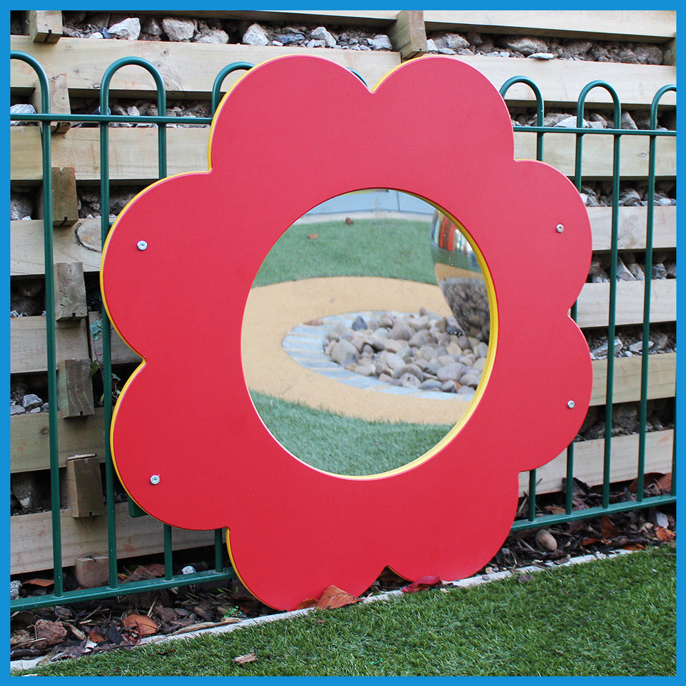 Flat Flower Mirror - Playground Equipment Supplies