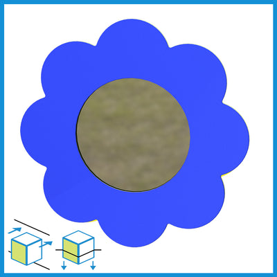 Flat Flower Mirror