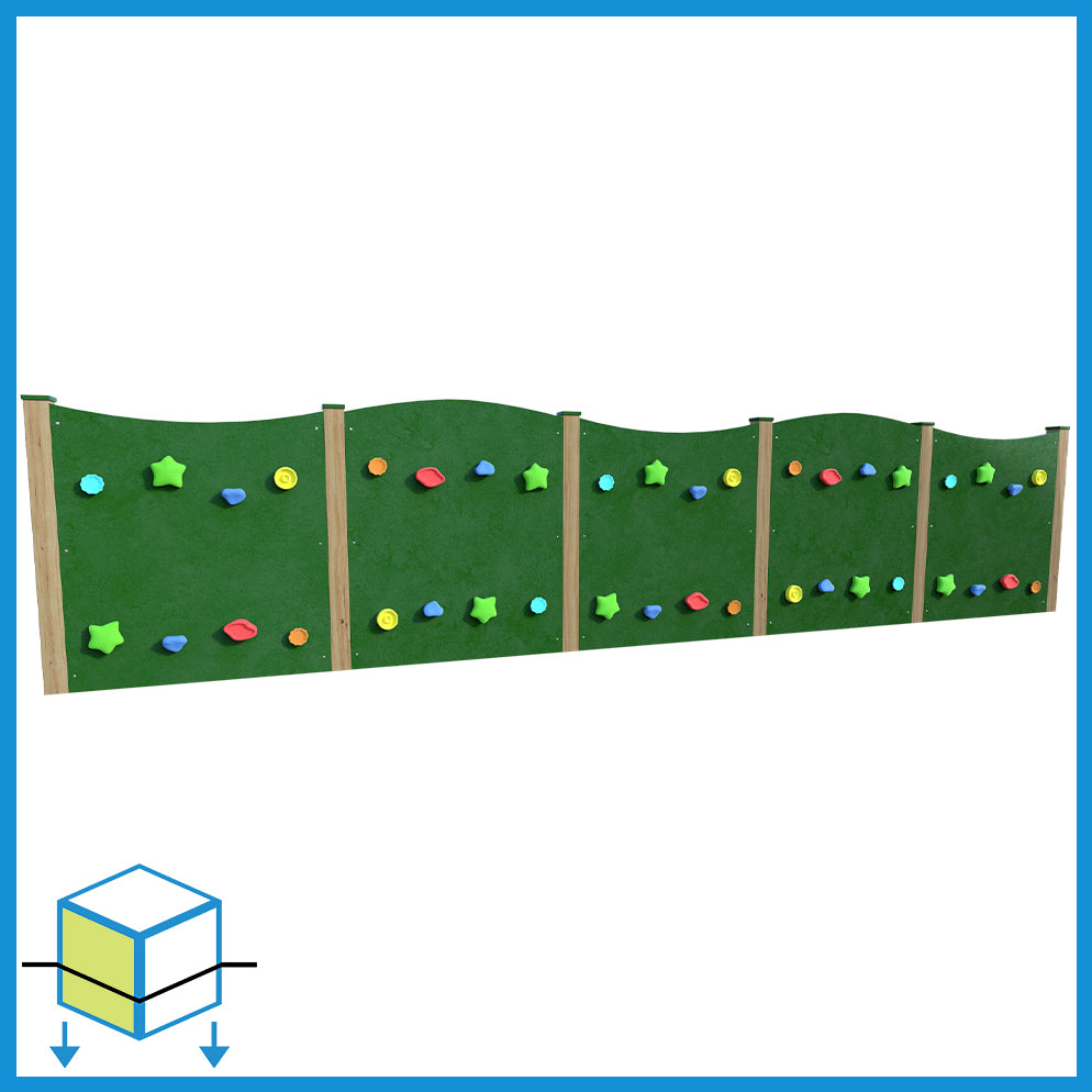 Infant HDPE Wave Traverse Wall