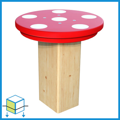 HDPE Mushroom Seats