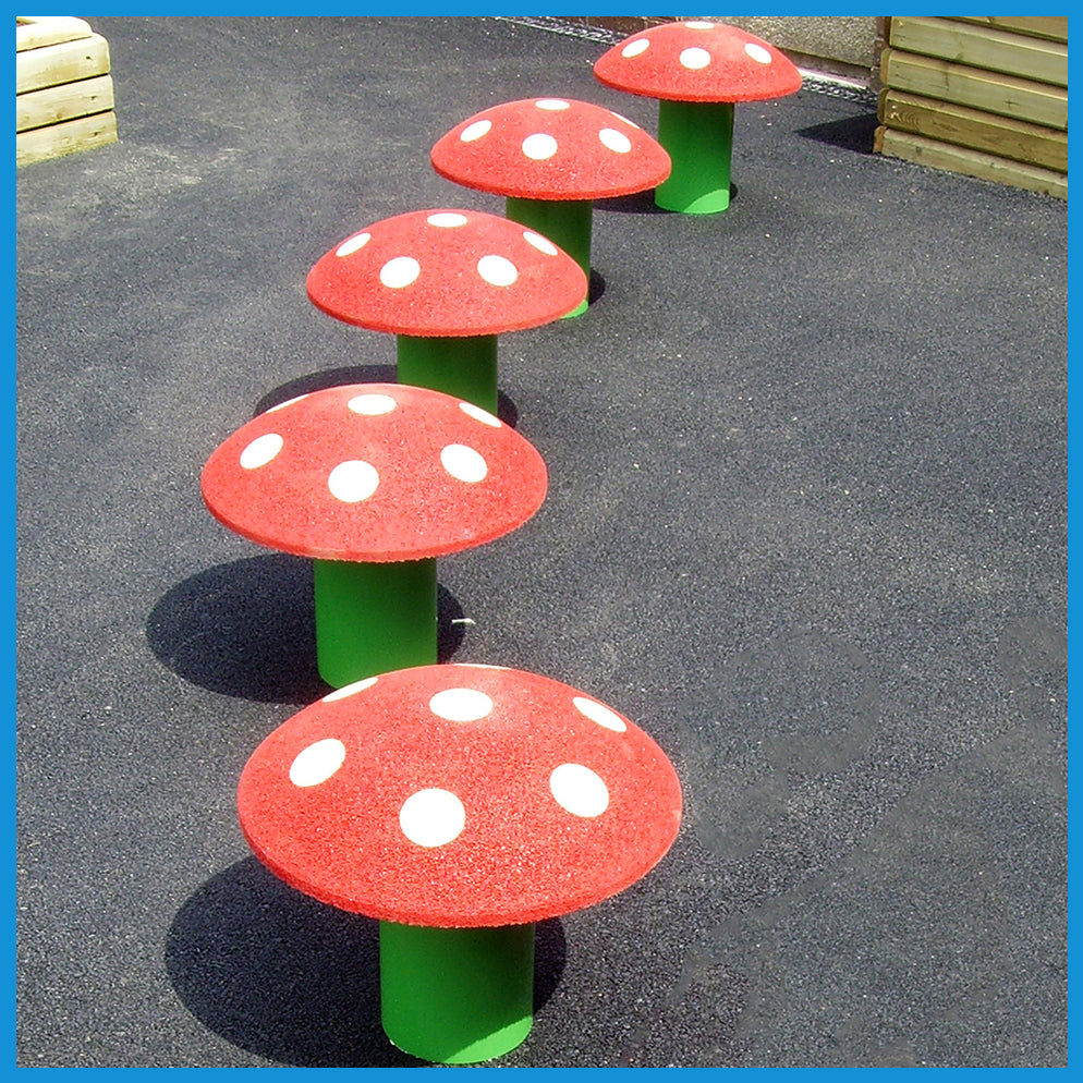 Mushroom Seats - Playground Equipment Supplies