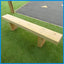 Timber Bench Seat - Playground Equipment Supplies