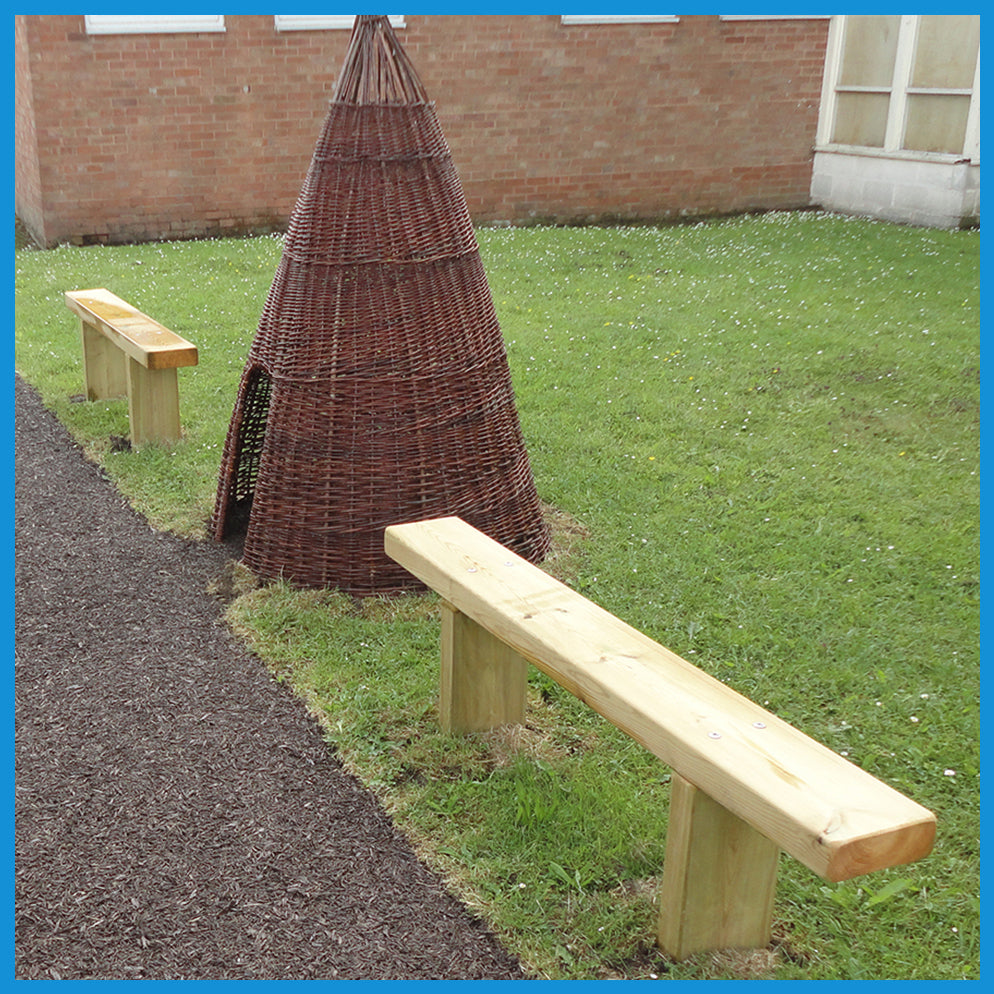 Timber Bench Seat - Playground Equipment Supplies