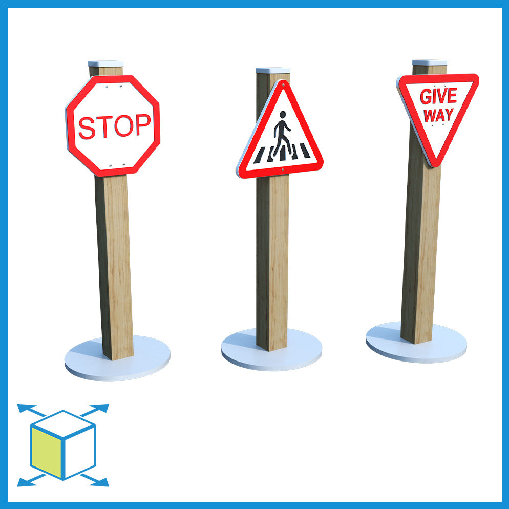 Moveable Object. Sign Movable Road Signs – Playground Equipment Supplies